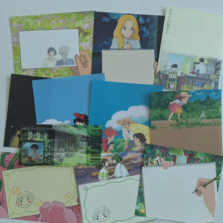 [BUNJANG] Ghibli Anime Character Memo Pad (65+ Sheets) / 지브리 떡메 무중복 65장 이상