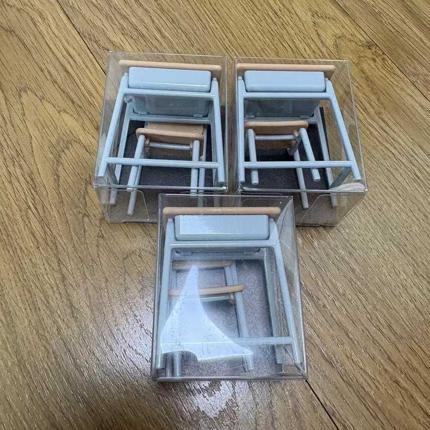 [BUNJANG] Seria Lookup Miniature Desk Chair Set Bundle / 세리아 룩업 미니어쳐 책상 의자 세트 일괄 판매