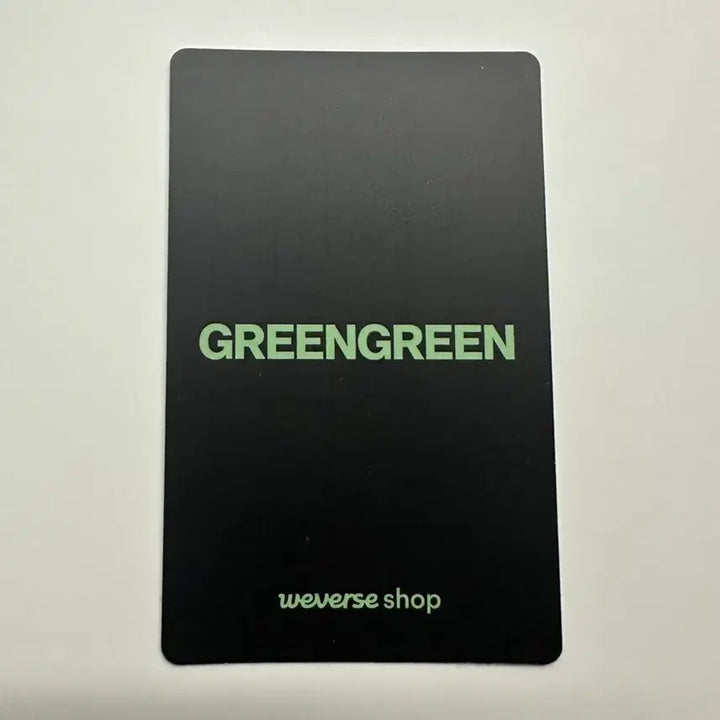 [BUNJANG] Weverse Shop Japan Jung Hoon Photocard / 그린그린 주훈 위버스샵 특전 팝니다