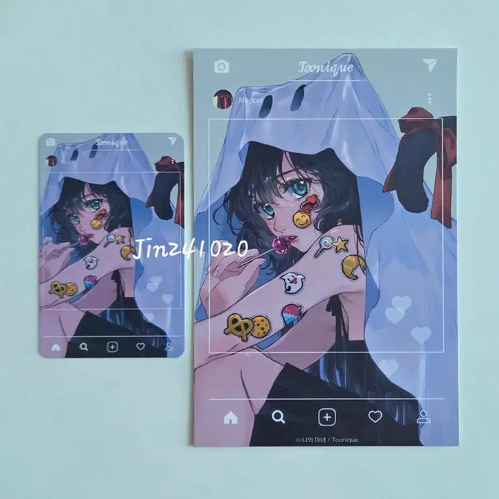 [BUNJANG] My Witch Filipa Lily Postcard, Hologram Photocard Set / [개별] 나의 마녀 필리파 릴리 엽서, 홀로그램 포토카드 세트