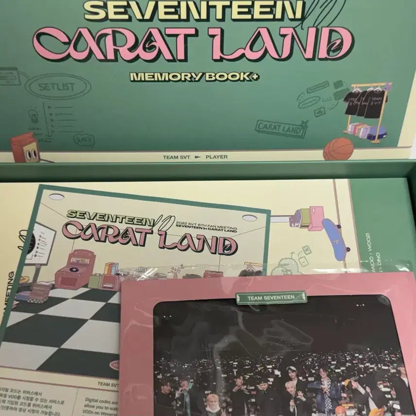 [BUNJANG] SEVENTEEN 2022 CARAT LAND Memory Book / 세븐틴 2022 팬미팅 캐럿랜드 메모리북