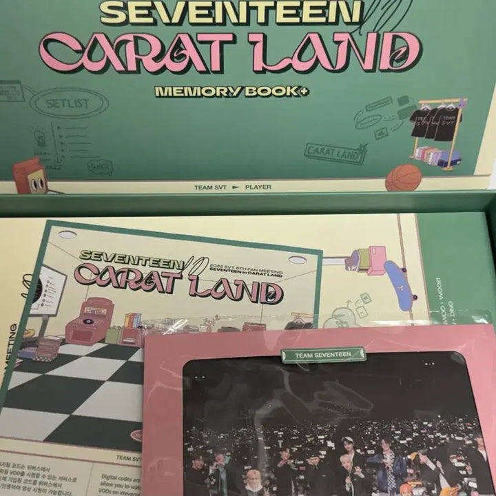 [BUNJANG] SEVENTEEN 2022 CARAT LAND Memory Book / 세븐틴 2022 팬미팅 캐럿랜드 메모리북