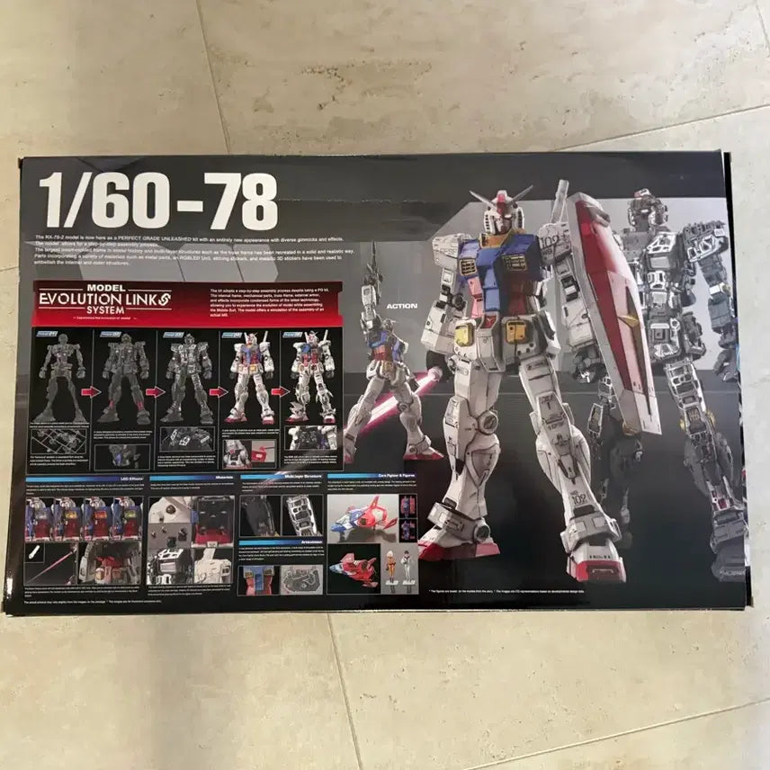 [BUNJANG] Daban Unleashed Gundam PG 1/60 Model Kit / 다반 언리쉬드 건담 팝니다
