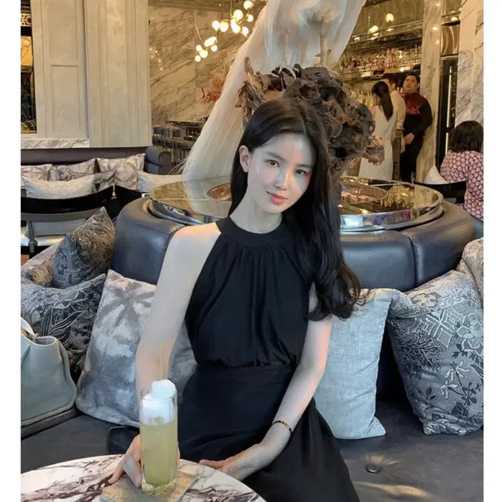 [BUNJANG] Benito Halterneck Dress / 베니토 홀터넥 원피스