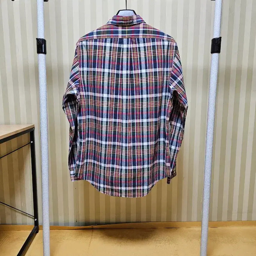 [BUNJANG] Polo Madras Shirt L / 폴로 셔츠 마드라스 L
