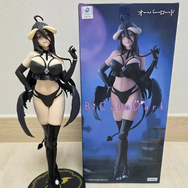[BUNJANG] FURYU Overlord BiCute Bunnies Albedo Unsealed Display Figure / 후류 오버로드 비큐트 다크 알베도 개봉 전시품