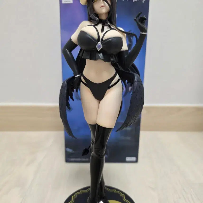 [BUNJANG] FURYU Overlord BiCute Bunnies Albedo Unsealed Display Figure / 후류 오버로드 비큐트 다크 알베도 개봉 전시품