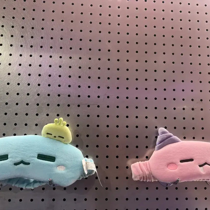 [BUNJANG] MapleStory Jeju Pink Bean Stone Spirit Sleep Mask / 메이플스토리 제주 핑크빈 돌의정령 수면안대