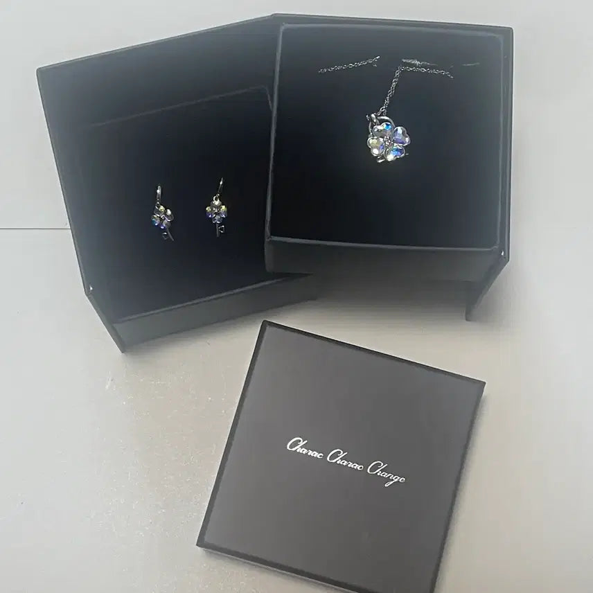 [BUNJANG] Cardcaptor Sakura Necklace Earring Accessory Set / 캐릭캐릭체인지 목걸이 귀걸이 악세서리 세트
