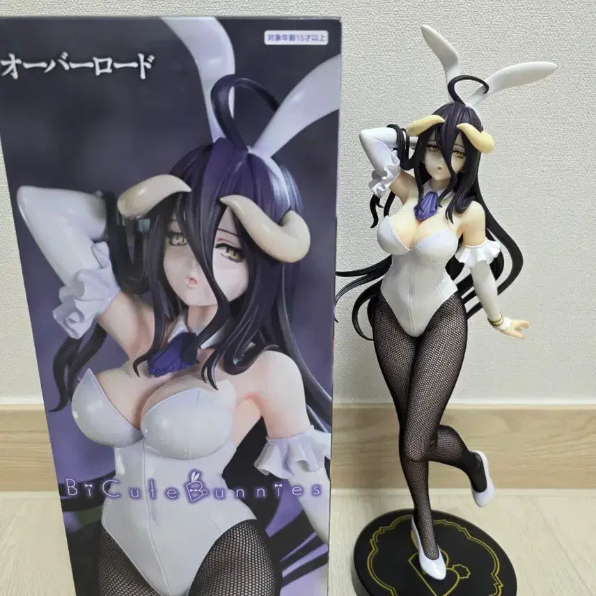 [BUNJANG] Overlord Albedo Bunny Girl Figure (Opened, Displayed) / 오버로드 비큐트 바니걸 알베도 개봉 전시품