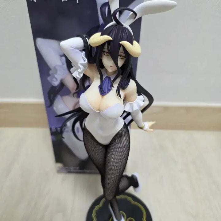 [BUNJANG] Overlord Albedo Bunny Girl Figure (Opened, Displayed) / 오버로드 비큐트 바니걸 알베도 개봉 전시품