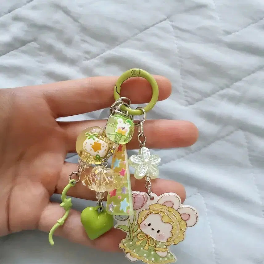[BUNJANG] Keychain Bag Charm / 키링 열쇠고리 가방고리