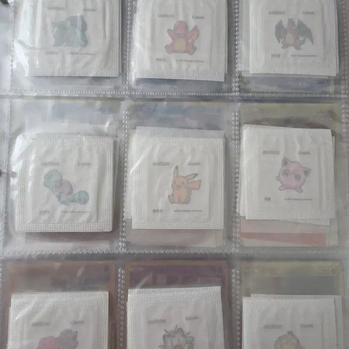 [BUNJANG] Pokemon Stickers Chu &amp; Real Sweet Potato Chu 40pc Bundle Set / 포켓몬 띠부씰 츄앤리얼 고구마츄 40종 일괄