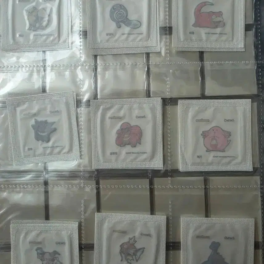 [BUNJANG] Pokemon Stickers Chu &amp; Real Sweet Potato Chu 40pc Bundle Set / 포켓몬 띠부씰 츄앤리얼 고구마츄 40종 일괄
