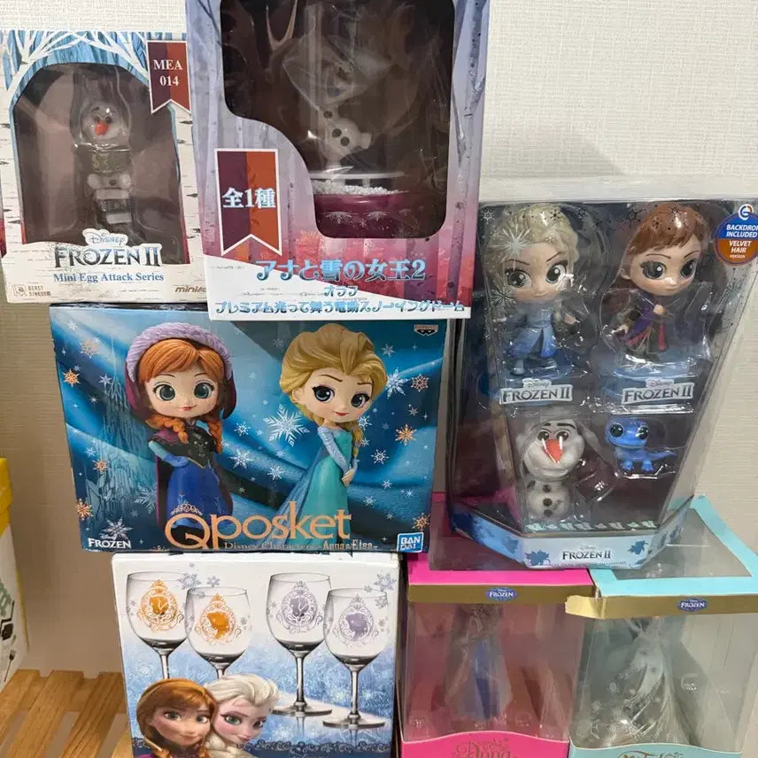 [BUNJANG] Disney Frozen Figure Set / 겨울왕국 피규어 세트