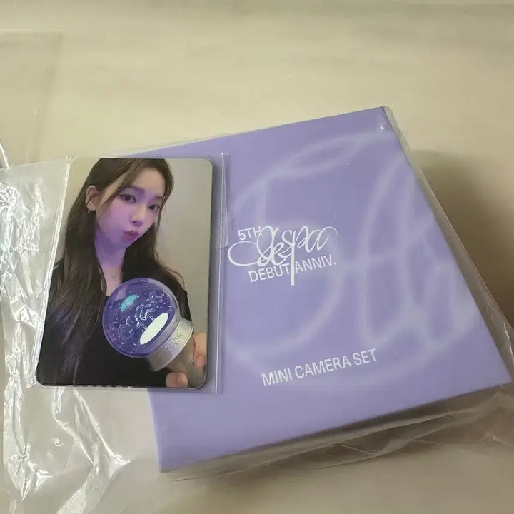 [BUNJANG] aespa NingNing Mini Camera Set Photocard / 에스파 미니카메라세트 닝닝