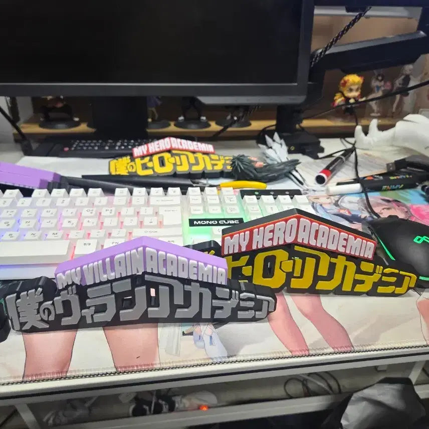 [BUNJANG] My Hero Academia Villain Logo Set / 나히아 로고 빌런버전 (나의 히어로 아카데미아)