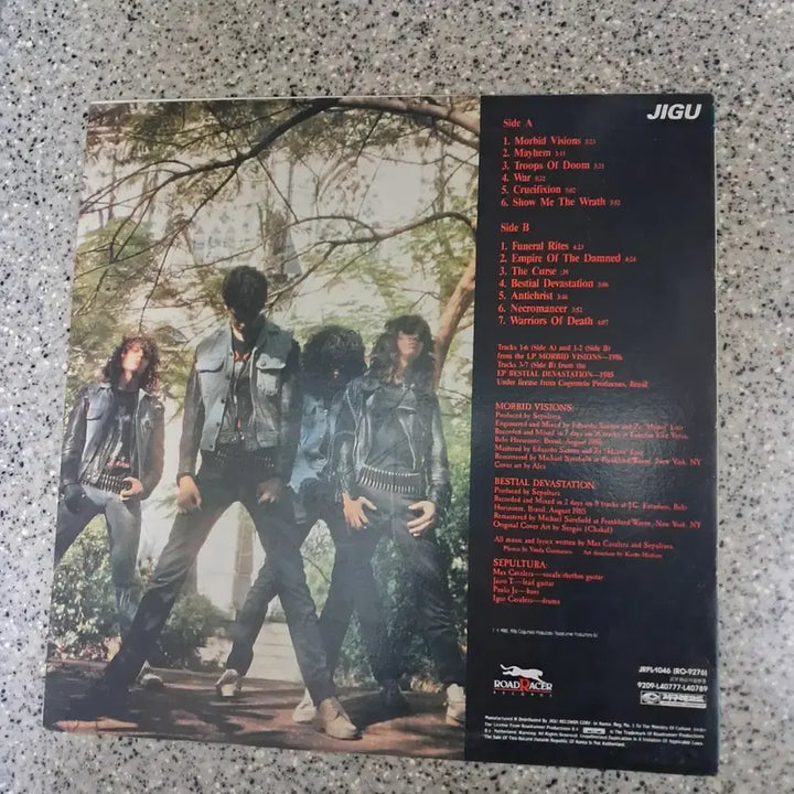 [BUNJANG] Sepultura Morbid Visions LP / 세풀투라 Sepultura / Morbid visions [LP]