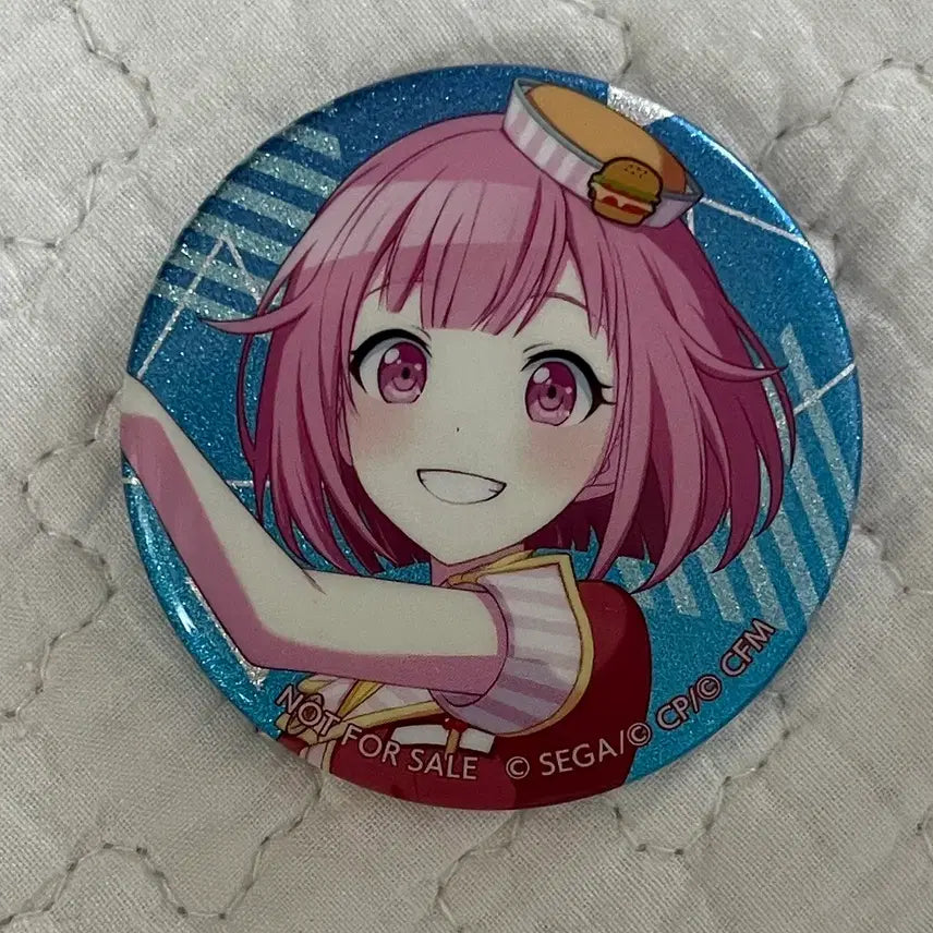 [BUNJANG] Project Sekai Otori Emu Glitter Can Badge Special Edition / 프세카 오오토리 에무 글리터캔뱃지 특전