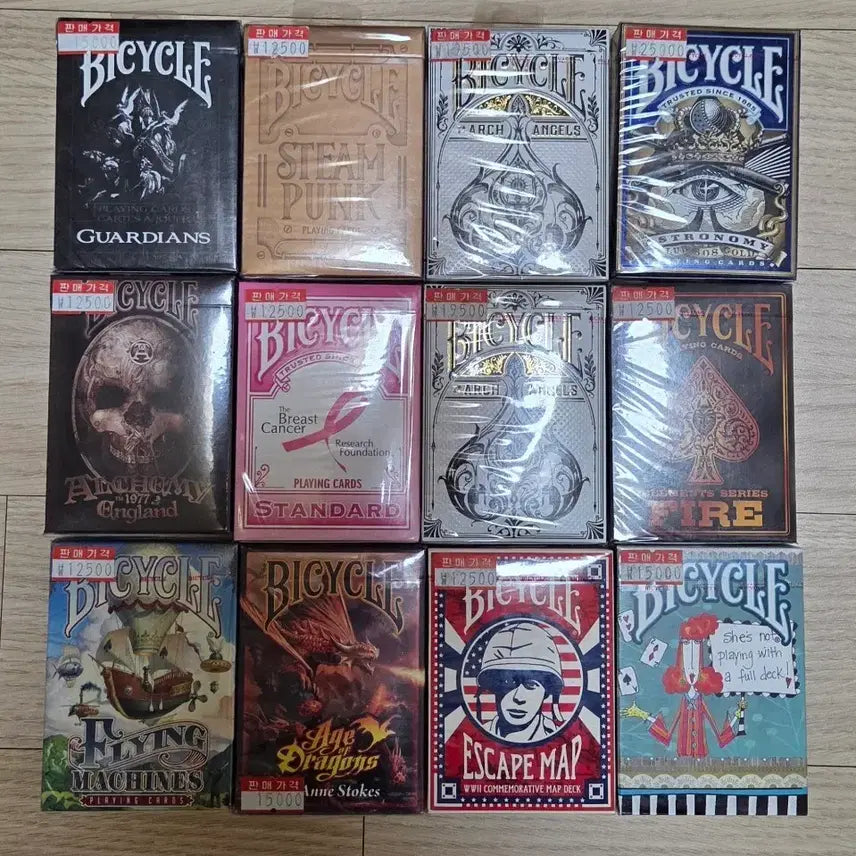 [BUNJANG] Bicycle Guardian Archangel and other designs Playing Cards / [미개봉] 바이시클 마술 포커 트럼프 플레잉카드 가디언 아크엔젤 등