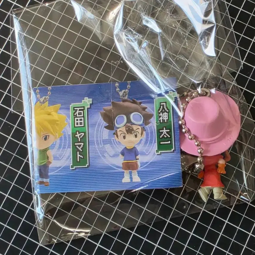 [BUNJANG] Digimon Character Classic Keychain Mina Figure Gacha / 디지몬 캐릭터 고전 키링 미나 피규어 가챠