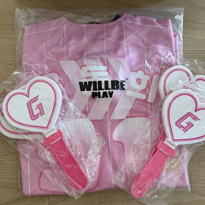 [BUNJANG] Lotte Giants Powerpuff Girls Uniform (Size 85, Yoon Dong-hee Marked) / (새제품) 롯데 자이언츠 파워퍼프걸 유니폼(85사이즈, 윤동희 마킹)
