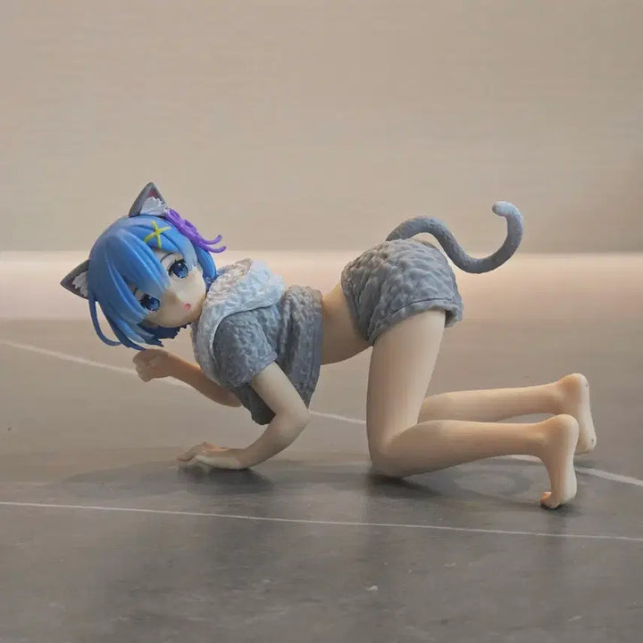 [BUNJANG] Re:Zero Rem Cat Ear Figure / 리제로 렘 고양이 귀 피규어