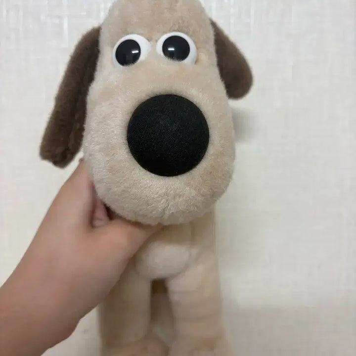 [BUNJANG] Wallace &amp; Gromit Four-Legged Gromit Vintage Doll (25cm) / 월레스와그로밋 네발 그로밋 일본 고전 인형