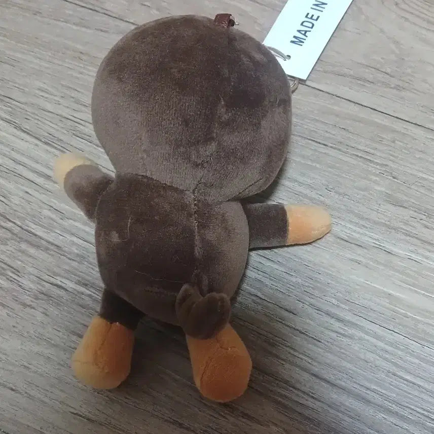 [BUNJANG] Monkey Plush Keychain / 몽키 브라운 인형키링