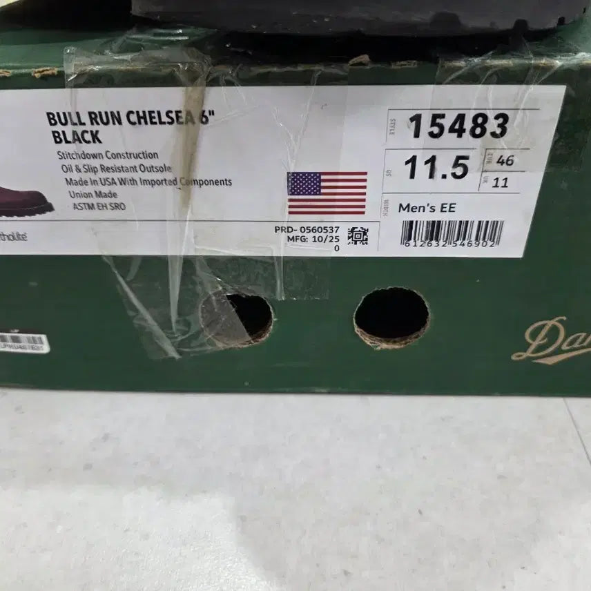 [SOLD OUT] Danner Bull Run Chelsea 6" Black US 11.5