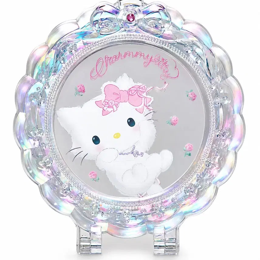 [BUNJANG] Sanrio My Furbaby Charmmy Kitty Mirror / 일본가) 산리오 My Furbaby 챠미키티 미러 손거울 스탠드거울