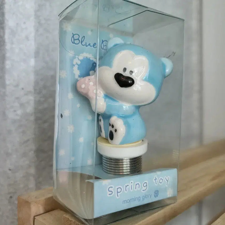 [BUNJANG] Classic Blue Bear Spring Toy Vintage Stationery / 고전 블루베어 스프링 토이 고전문구