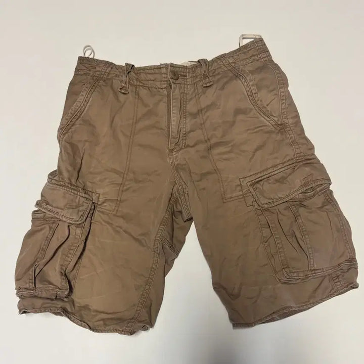 [BUNJANG] Polo Jeans Co. Old School Work Cargo Bermuda Shorts Beige / 희귀!! 폴로 진스 올드스쿨 워크 카고 버뮤다 반바지 베이지