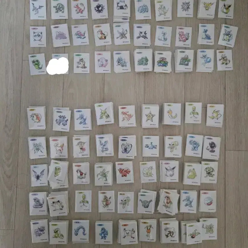 [BUNJANG] Pokemon Stickers / 포켓몬 띠부씰 판매