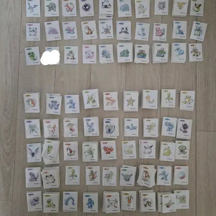 [BUNJANG] Pokemon Stickers / 포켓몬 띠부씰 판매