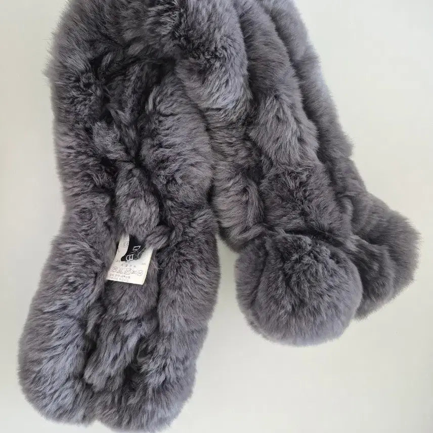 [BUNJANG] Rabbit Fur Scarf Bundle / 총6개일괄가격~토끼털 목도리(가디건과 나머지는 필요하시면 다 드릴께요~)