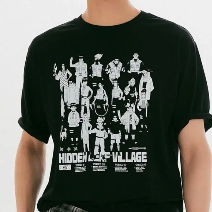 [BUNJANG] SPAO Naruto T-Shirt L Size / [L사이즈]나루토 스파오 반팔 티셔츠