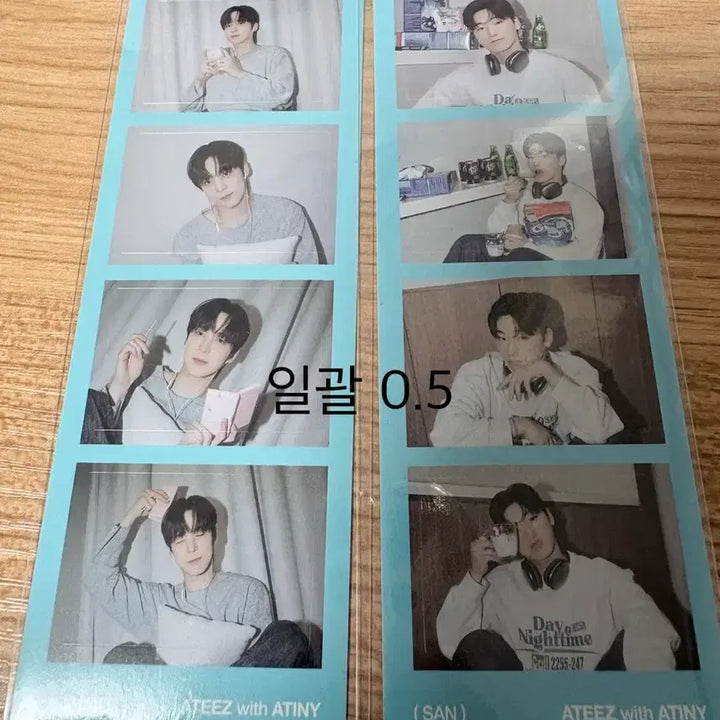 [BUNJANG] ATEEZ Yunho San 4-Cut Sticker Set / 에이티즈 윤호 산 4컷 스티커