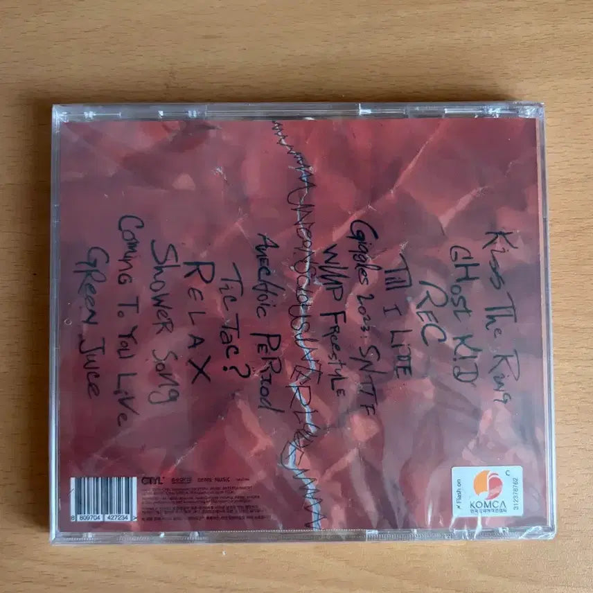 [BUNJANG] Hong Da Bin Giggles Sealed 1st Full Album CD / Giggles / 홍다빈 미개봉 CD