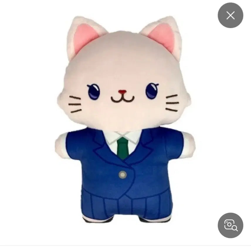 [BUNJANG] Detective Conan Ran Mori Cat Plush / 명탐정코난 공싣 굿즈 고양이 인형 모리 란