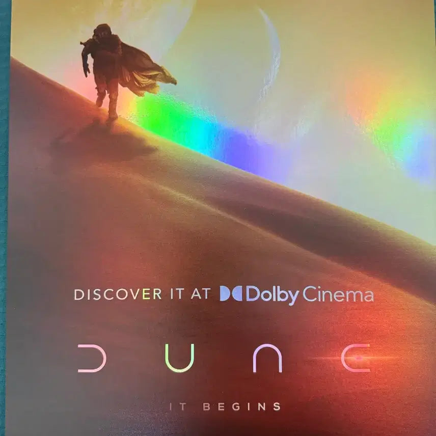 [BUNJANG] Dune Dolby Cinema Original Release Poster / 듄 (DUNE) 돌비 시네마 포스터 원개봉 영화 팝니다