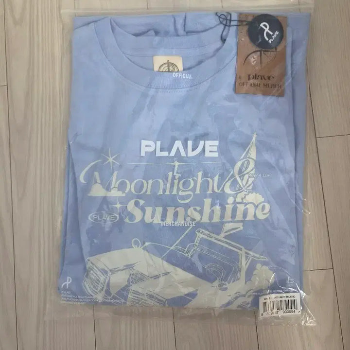 [BUNJANG] PLAVE Wayforlove Long Sleeve T-Shirt Light Blue / 플레이브 웨이포럽 긴팔 티셔츠