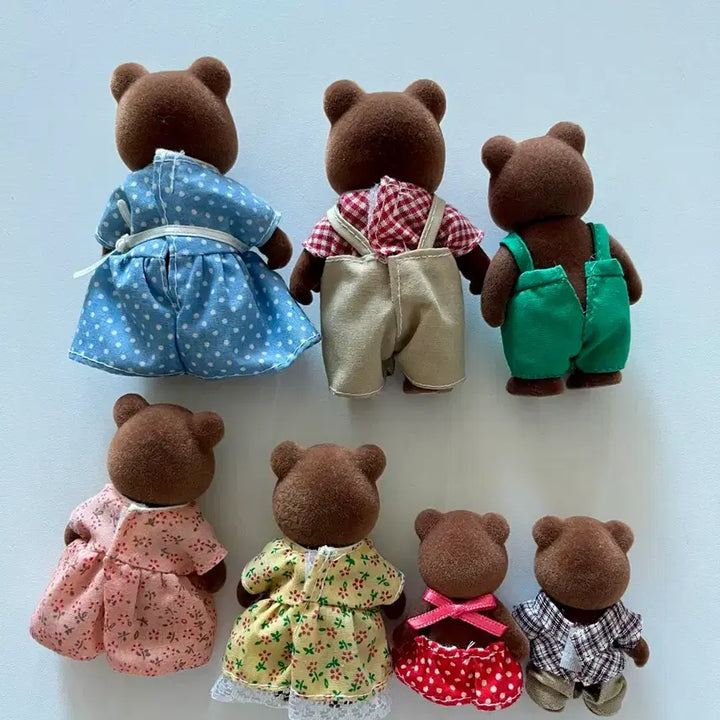 [BUNJANG] Sylvanian Families Old Bear Timbertop Family Set / 실바니안 올드곰 팀버탑 가족
