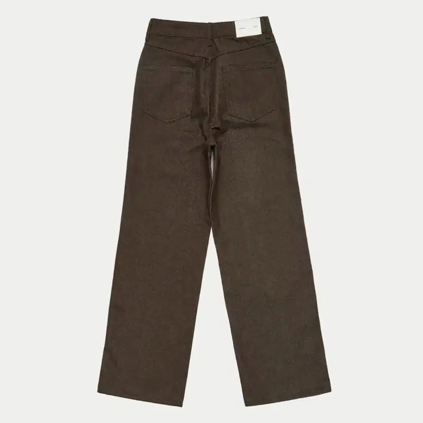 [BUNJANG] Momento Colored Straight Fit Denim Brown / 아모멘토 COLORED STRAIGHT FIT DENIM_BROWN