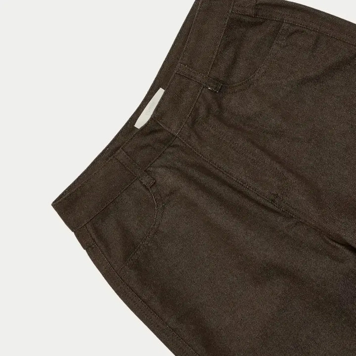 [BUNJANG] Momento Colored Straight Fit Denim Brown / 아모멘토 COLORED STRAIGHT FIT DENIM_BROWN