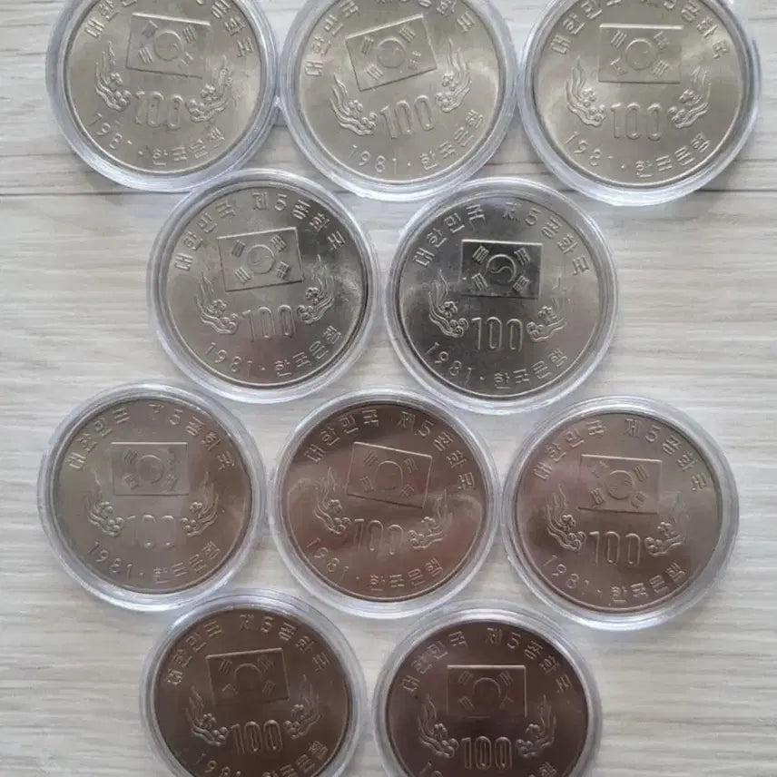 [BUNJANG] 1981 5th Republic of Korea 100 Won Commemorative Coin / 1981년 제5공화국 100원 기념주화