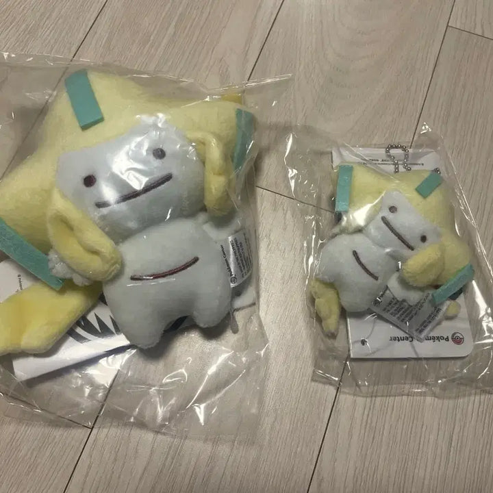 [BUNJANG] Pokemon Metamon Jirachi Transformation Plush Keychain Set / 포켓몬 변신메타몽 지라치 인형 키링 세트
