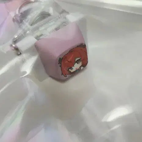 [BUNJANG] GS25 Arknights: Endfield Collaboration Levantine Keycap Keyring / GS25 명일방주 엔드필드 콜라보 레바테인 키캡 키링