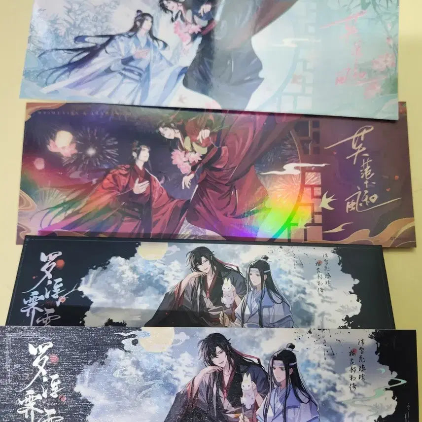 [BUNJANG] The Grandmaster of Demonic Cultivation(?) Ticket Card Set (3 Cards) / 마도조사 티켓(?)카드 사진 3개일괄(상자에 좀 하자가있어요ㅠ
