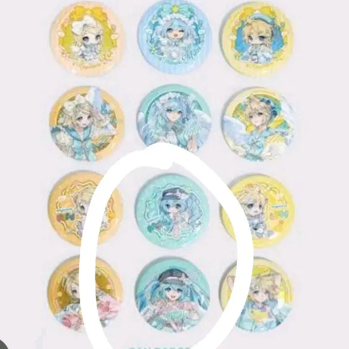 [BUNJANG] Hatsune Miku Meet &amp; Greet Pop-up Store Can Badge Set / 하츠네미쿠 밋앤그릿 팝업스토어 캔뱃지